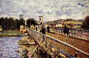 Alfred Sisley Steg in Argenteuil oil